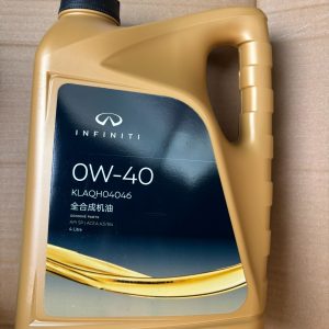 英菲尼迪原厂全合成机油ow 40,型号klaqh04046,