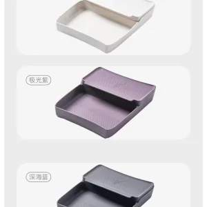 岚图free+、全新岚图知音专用中控下沉储物盒！原厂紫色，适