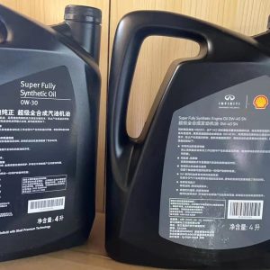 英菲尼迪原厂原包机油0w30，日产全系机油都通用