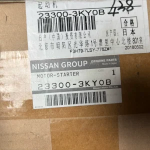 英菲尼迪qx60 jx35原厂启动机器!全新正品!