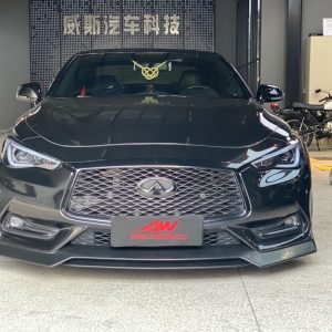 英菲尼迪q60 2.0t碳纤维雾灯装饰条，绝版原厂配件！碳纤
