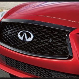 英菲尼迪q50 q50l老款全新原厂高配黑色中网!