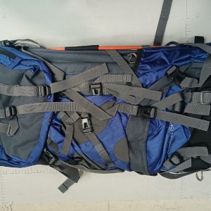 全新蒙普森自由骑士户外背包，男女通用，适合徒步旅行和登山。蓝