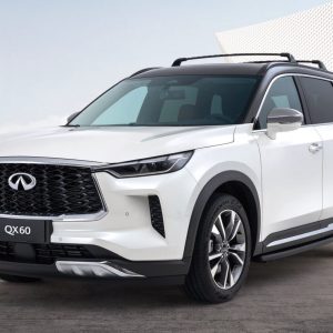 英菲尼迪qx60全车四门亮条➕前后保镀铬饰板！全新原厂精品！